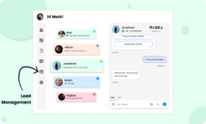 WhatsApp Dashboard with Lead management 